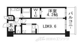プレサンスTHE KYOTO華苑間取り図面