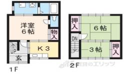 貸家間取り図面