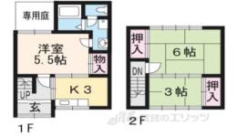 貸家間取り図面