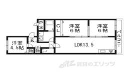 ハイコーポさつき間取り図面