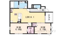 リアン今里間取り図面