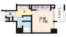 アスヴェル京都市役所前間取り図面