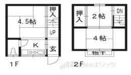 貸家間取り図面