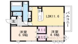 プレジール平安間取り図面