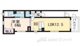 シャーメゾン西陣間取り図面
