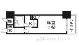エスリード四条河原町間取り図面