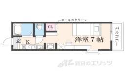 インサイトコート山科間取り図面