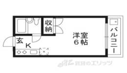 コーポラス二条間取り図面