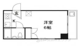 コーポラス二条間取り図面
