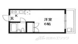 コーポラス二条間取り図面