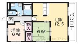 シャトーアルバ２間取り図面