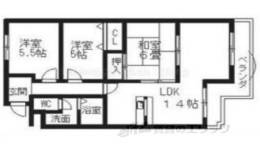 シャトーアルバ２間取り図面