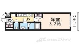 ベラジオ京都一乗寺２間取り図面
