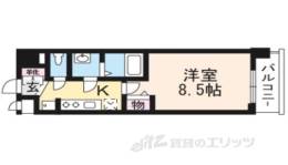 ベラジオ京都一乗寺２間取り図面