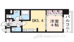 ベラジオ京都一乗寺２間取り図面