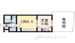 Ｐｒｉｅ深草間取り図面