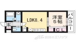 Ｐｒｉｅ深草間取り図面