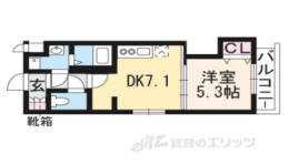 アクール吉祥院間取り図面