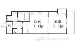 アクール吉祥院間取り図面