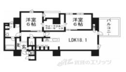 グランドメゾン京都御池通間取り図面