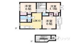 ニュー・カーム２間取り図面