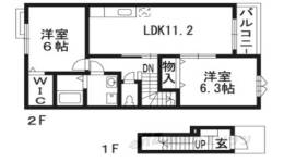 ＶＩＣＴＲＩＡ間取り図面
