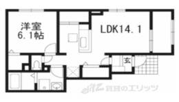 ヴィラ宮の前間取り図面