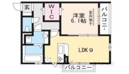 ティーガーデンヴィレッジB間取り図面