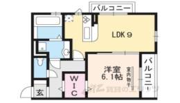 ティーガーデンヴィレッジB間取り図面