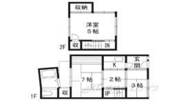 貸家間取り図面