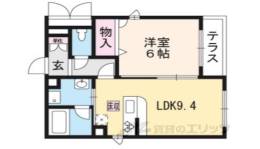 シャーメゾン大石橋間取り図面