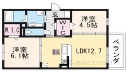 セジュール長岡天神間取り図面