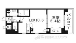 リュエル東丸太町間取り図面
