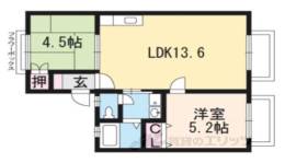 高井ハイツＢ棟間取り図面