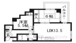 ベルハウス高槻間取り図面