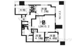 プレサンス京都四条河原町ネクステージ間取り図面