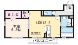リバーハイツ２間取り図面