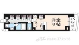 ベラジオ五条堀川間取り図面