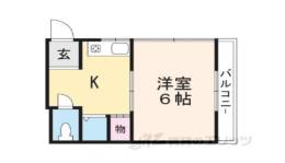 高瀬川マンション間取り図面