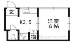 高瀬川マンション間取り図面