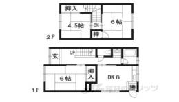 貸家間取り図面