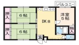 西町ロイヤルマンション間取り図面