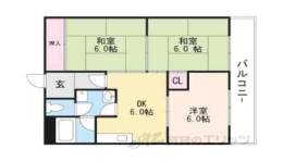 サンワロイヤルマンション２号館間取り図面