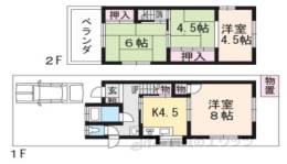 貸家間取り図面