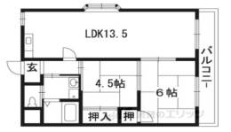 コーポ衣川間取り図面