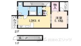 ＳＴＯＲＩＡ　ＫＡＴＳＵＲＡ間取り図面