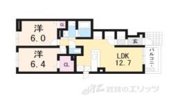 プラシード１間取り図面