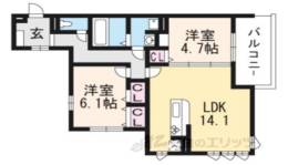 アプト・プラン間取り図面
