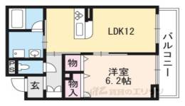 シャーメゾン四条桂川間取り図面