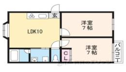 メゾンキョウホー間取り図面